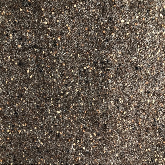 Vintage Vera Wang Autumn Brown Tweed Cap Sleeve Alpaca Wool Sheath Dress 6 EUC - Picture 5 of 8